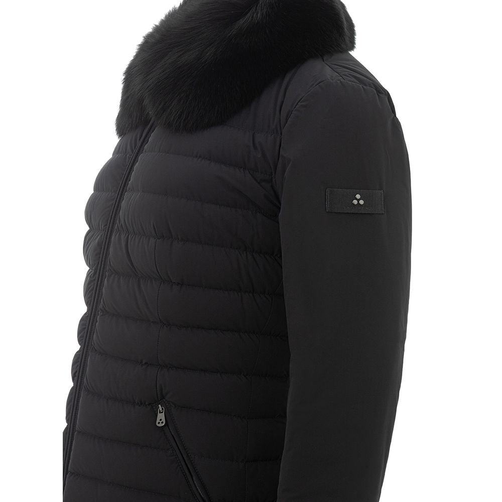 Peuterey Elegant Black Polyamide Jacket