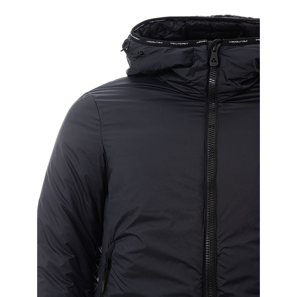 Peuterey Black Polyamide Designer Jacket