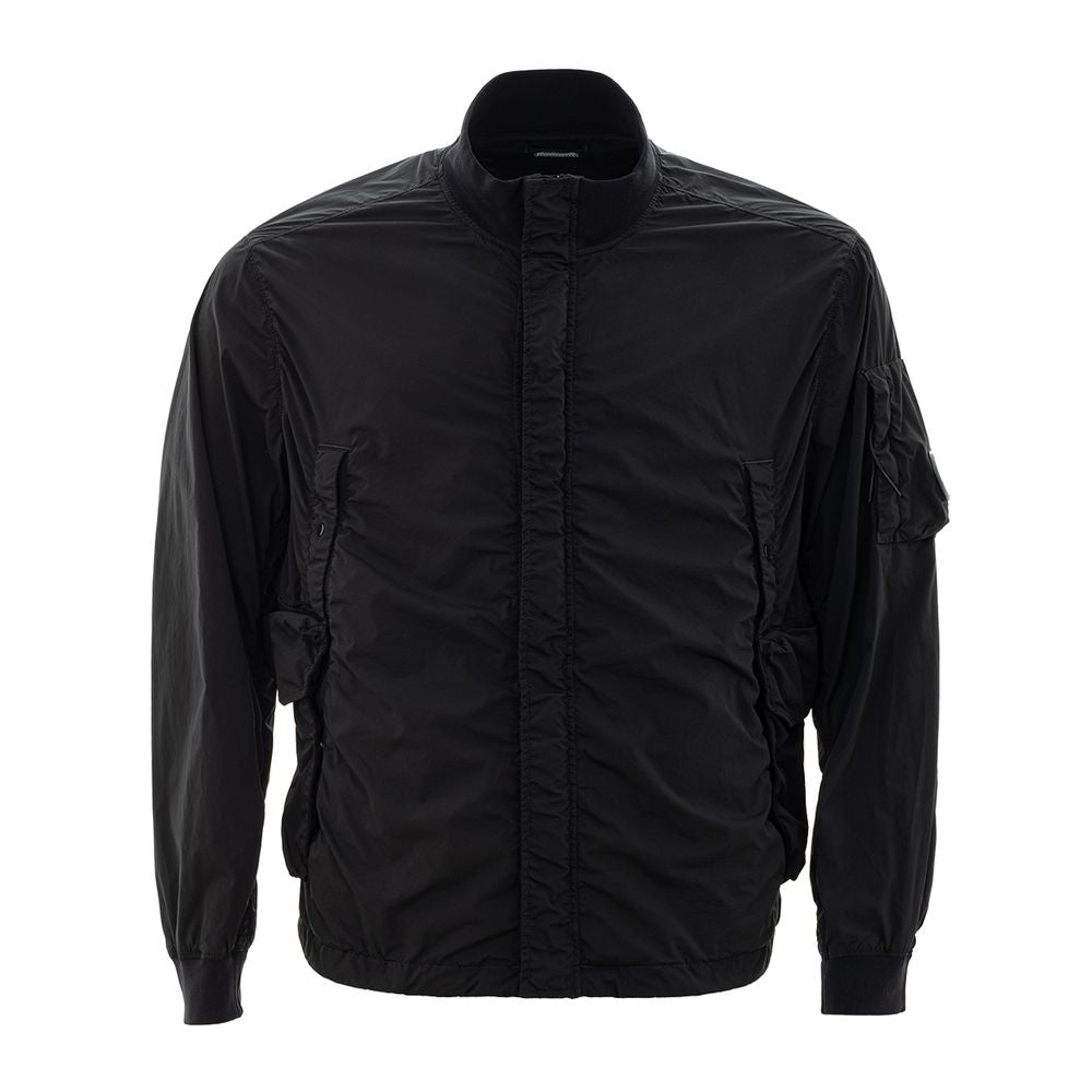 C.P. Company Sleek Black Urban Polyamide Jacket