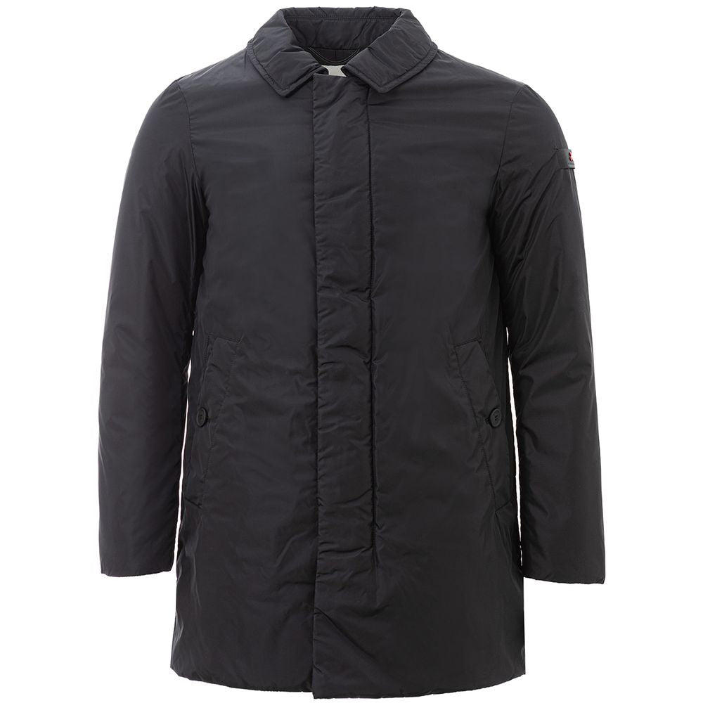 Peuterey Elegant Black Polyamide Jacket