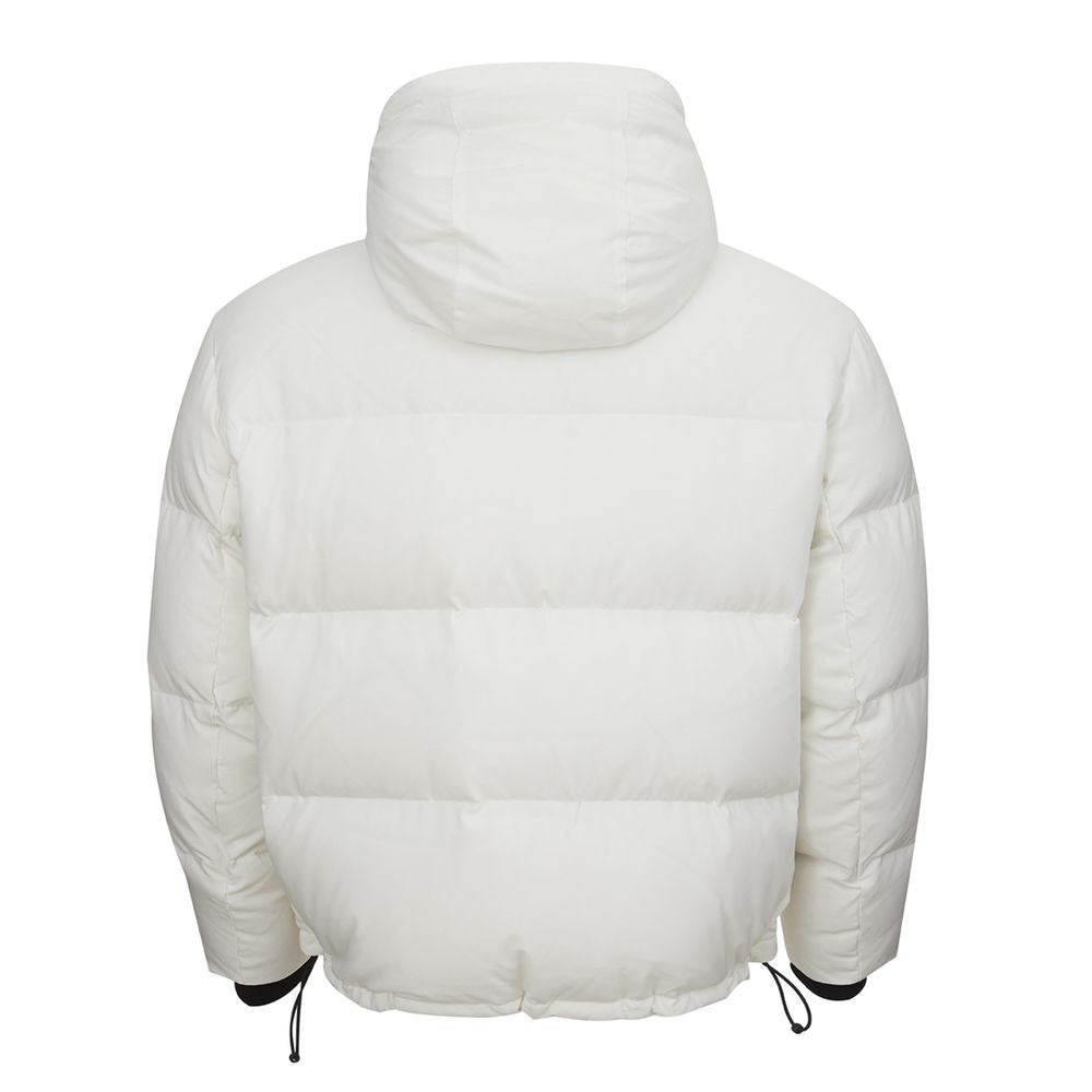 Armani Exchange Sleek Polyester White Jacket for Men