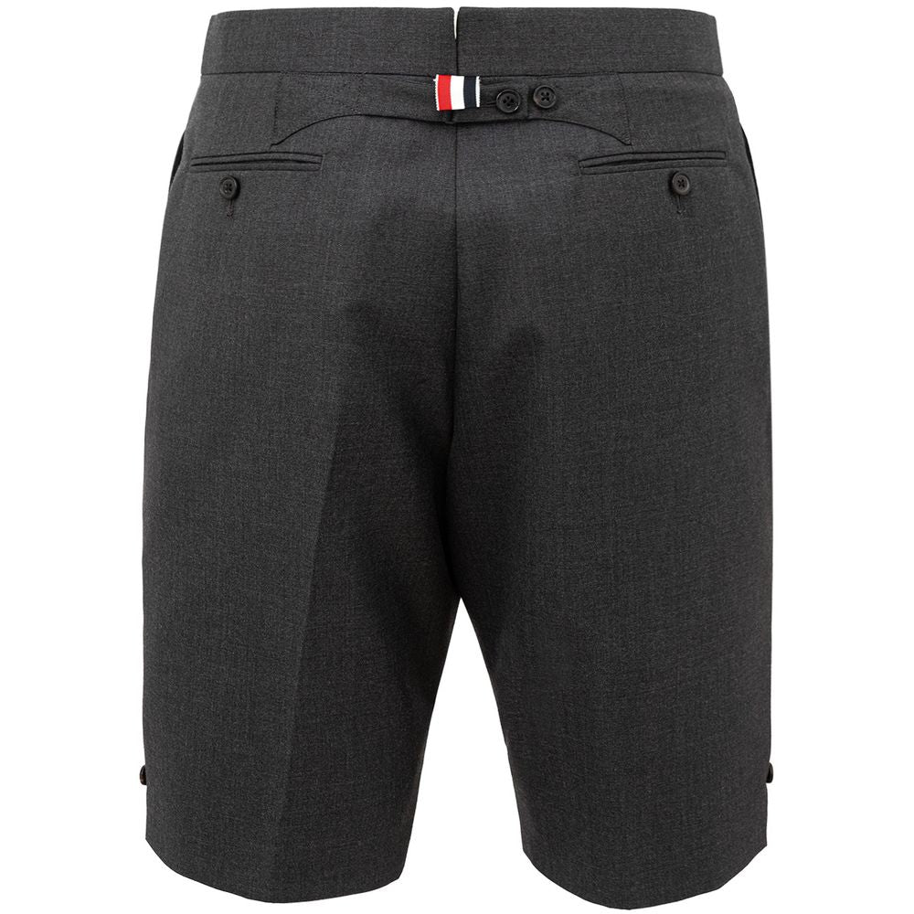 Thom Browne Gray Wool Short