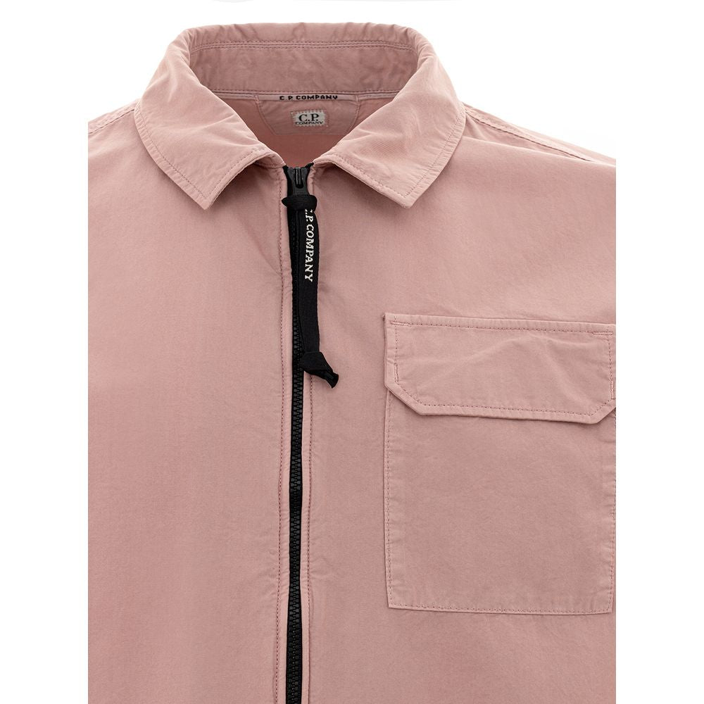 C.P. Company Chic Pink Cotton Shirt for the Modern Man