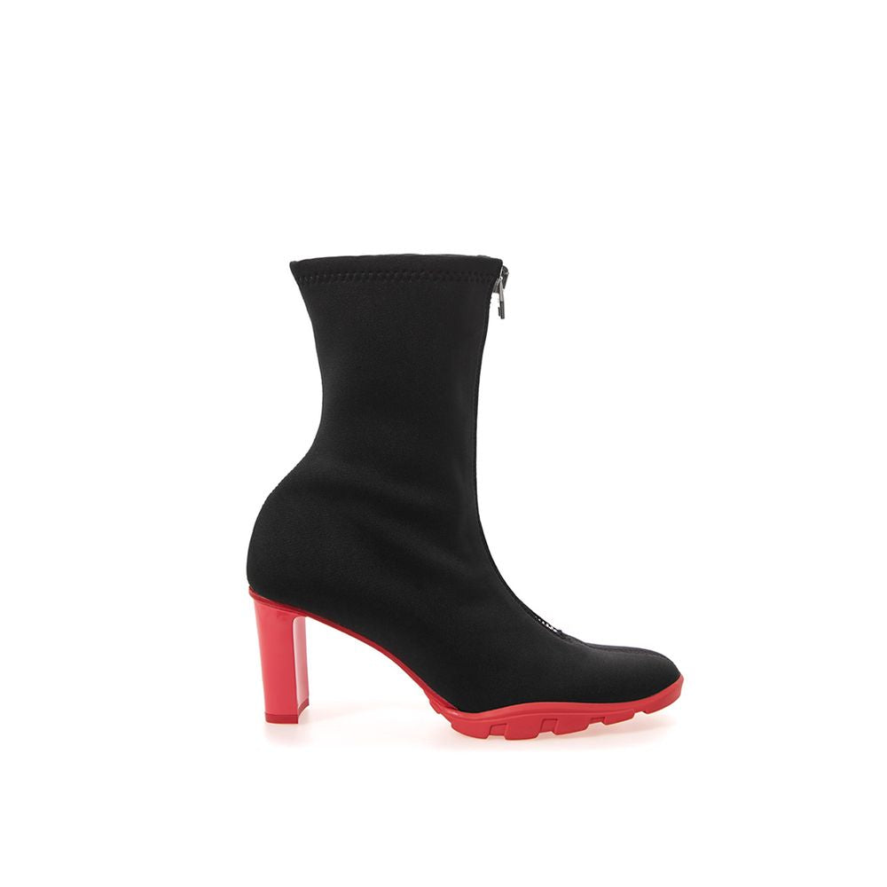 Alexander McQueen Elevated Elegance Neoprene Leather Boots