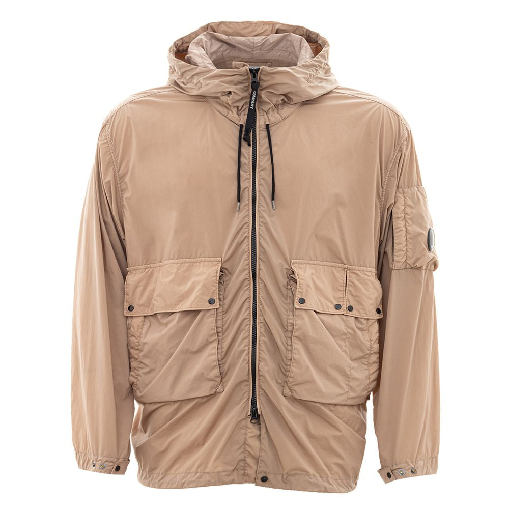 C.P. Company High-End Beige Polyamide Men's Jacket