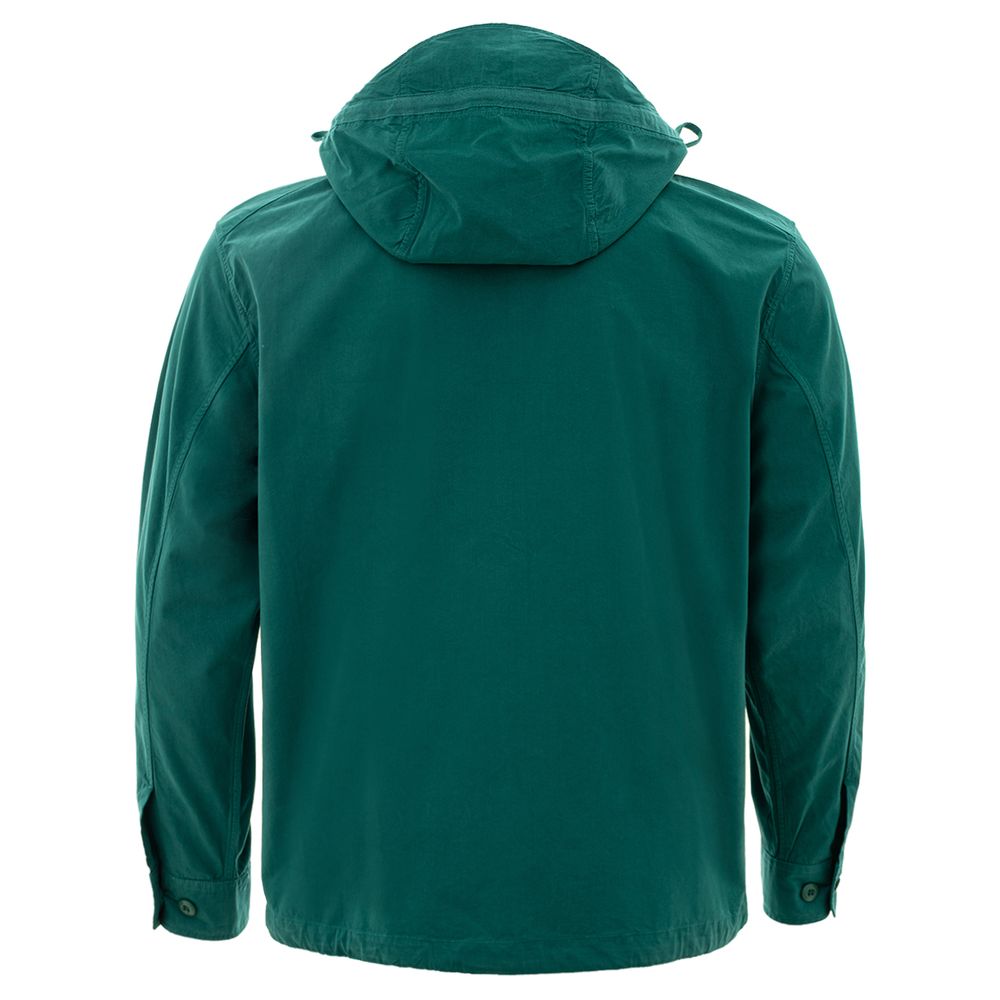 C.P. Company Urban Chic Green Cotton Shirt for Men