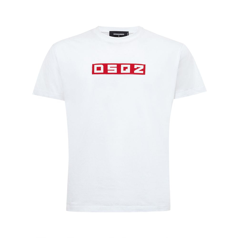 Dsquared² White Cotton T-Shirt