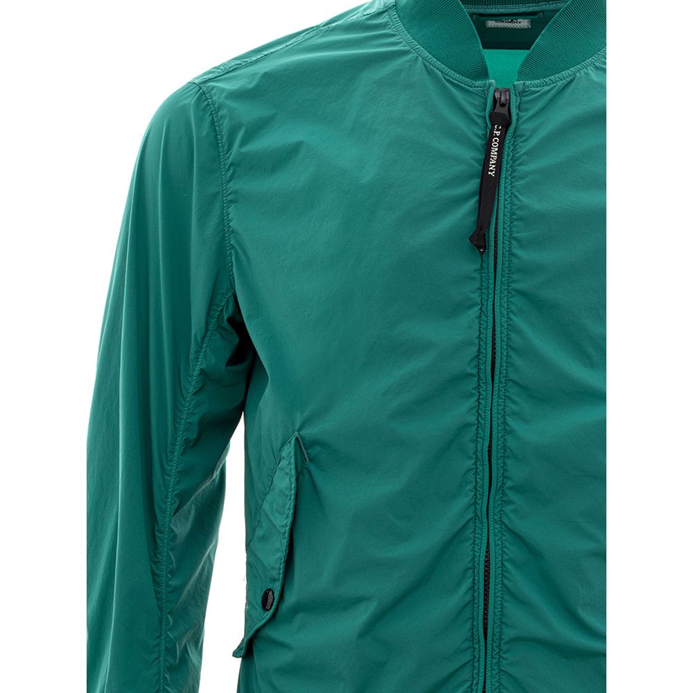 C.P. Company Sleek Polyamide Green Field Jacket