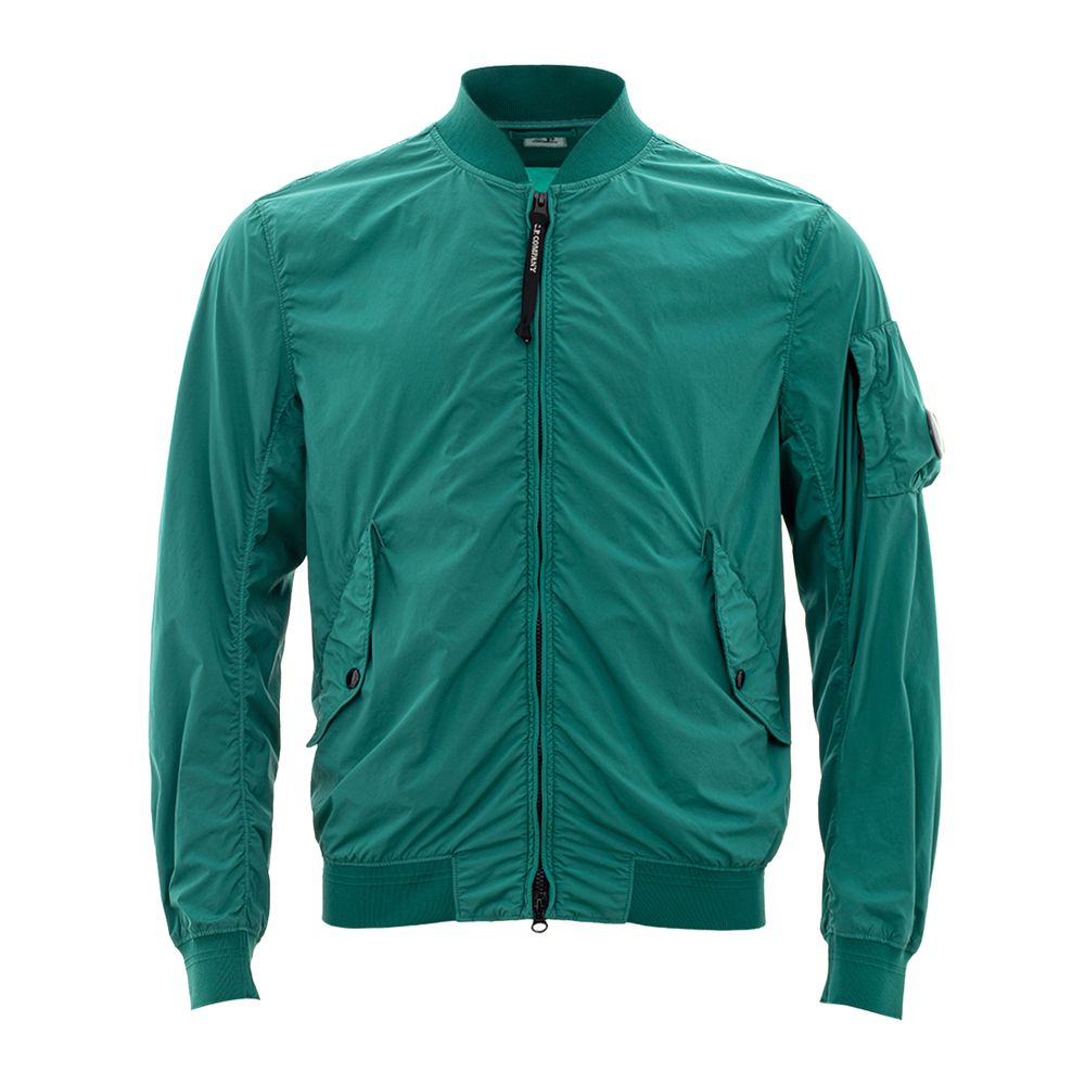 C.P. Company Sleek Polyamide Green Field Jacket