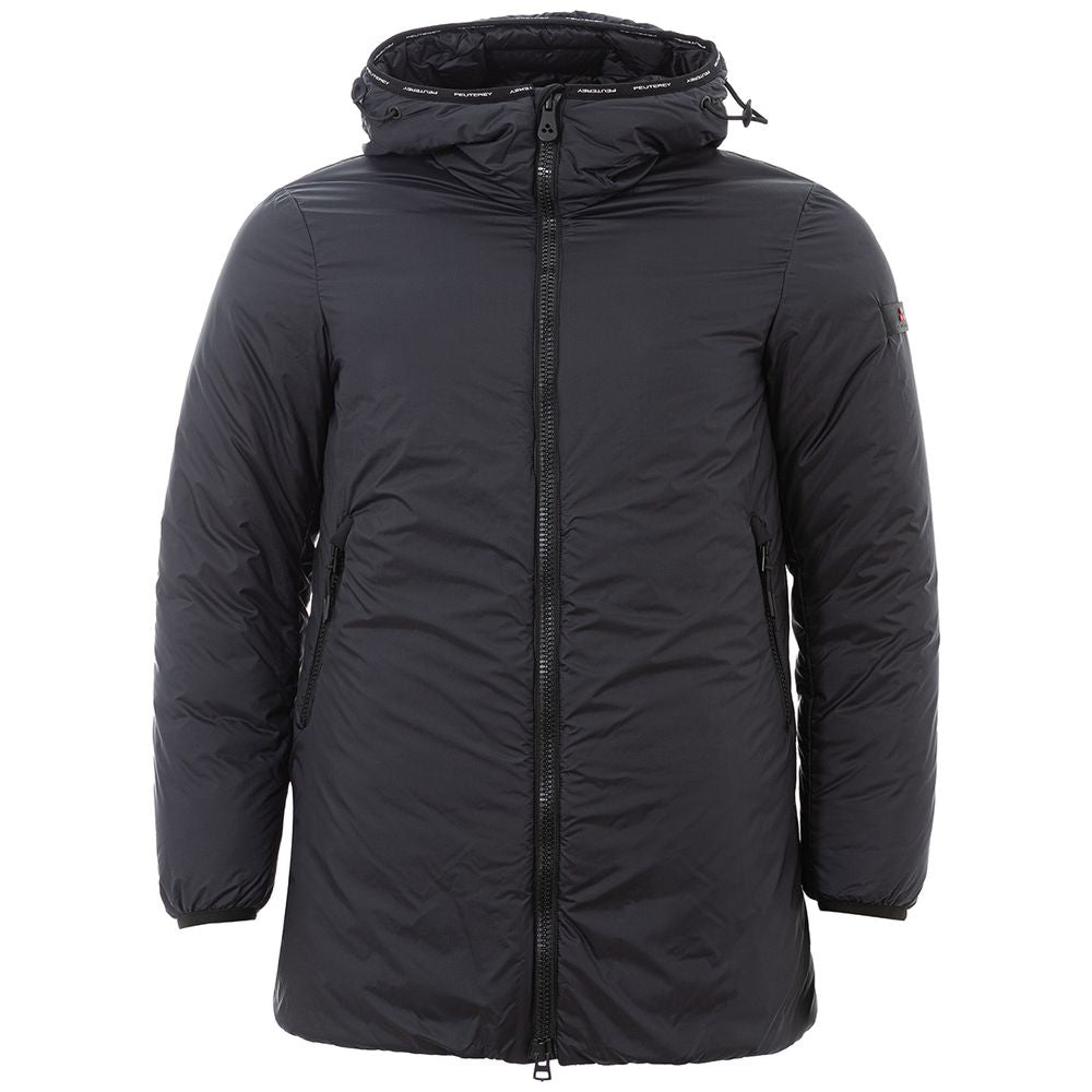 Peuterey Black Polyamide Designer Jacket