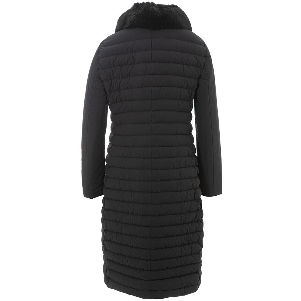 Peuterey Elegant Black Polyamide Jacket