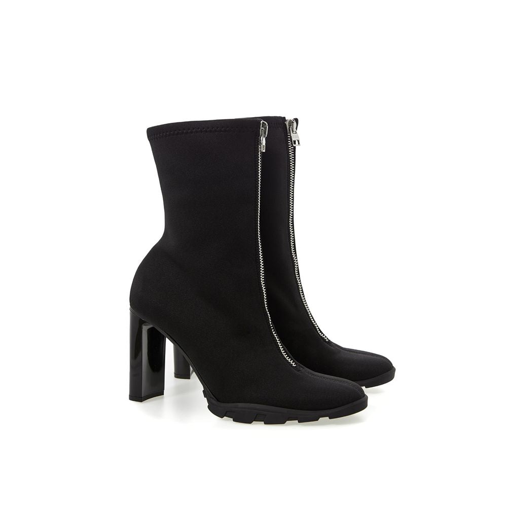 Alexander McQueen Elegant Neoprene Leather Boots