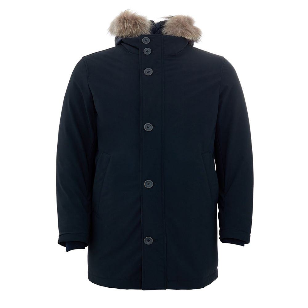 Elegant Blue Herno Men's Jacket