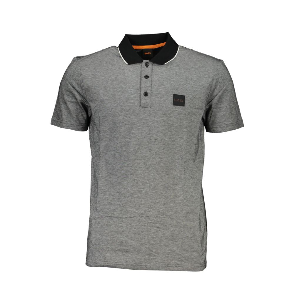 Hugo Boss Sleek Short Sleeve Polo with Contrast Details