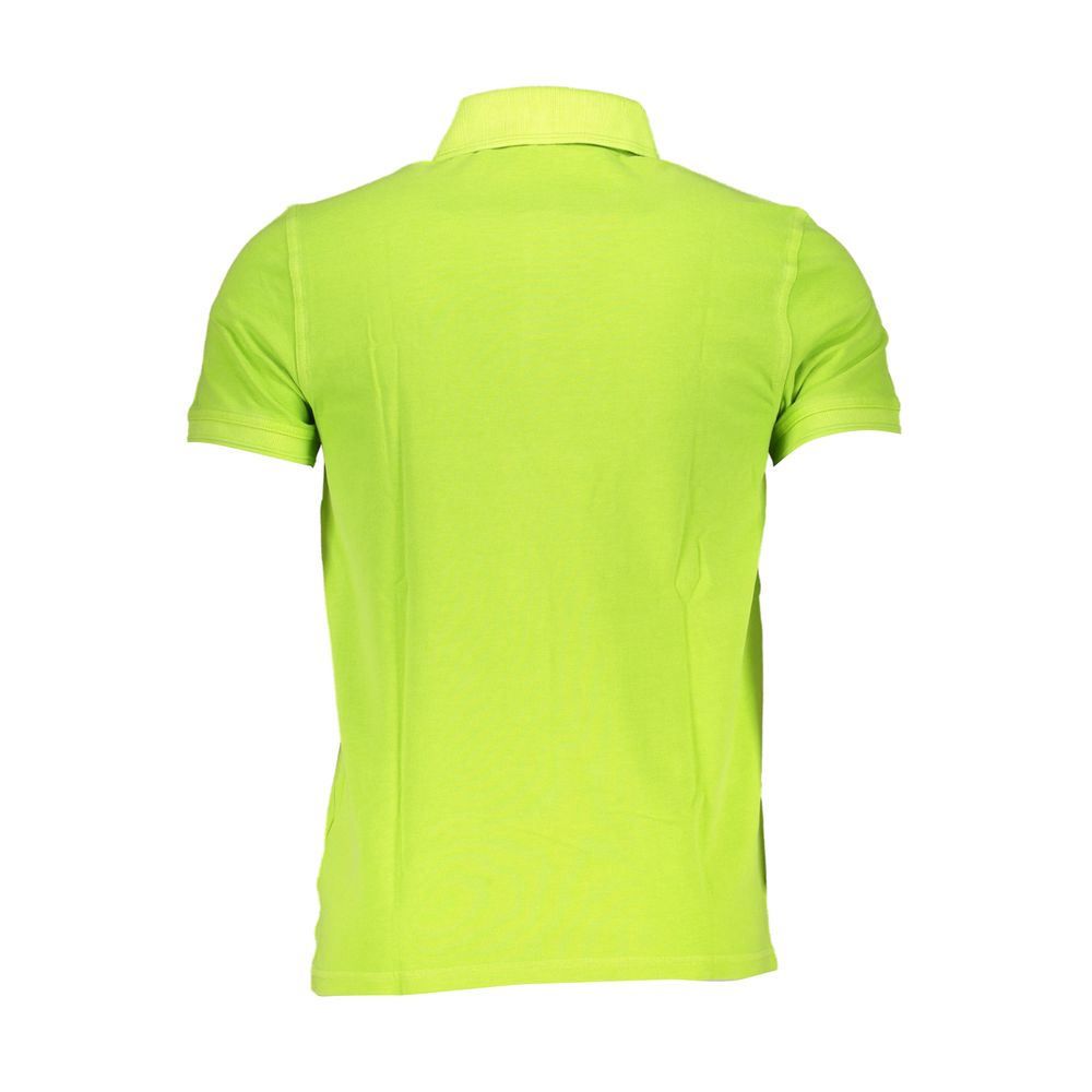 Hugo Boss Sleek Slim Fit Green Polo for Sophisticated Style