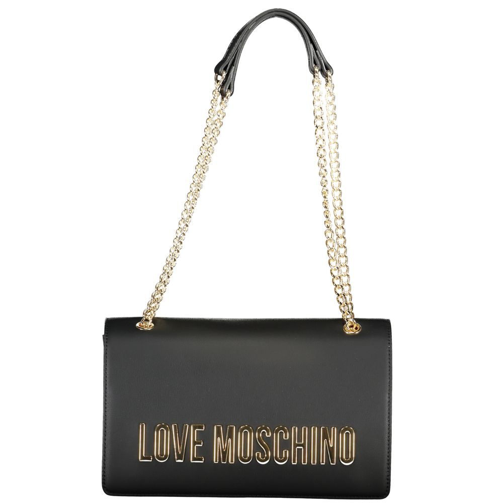 Love Moschino Black Polyethylene Handbag