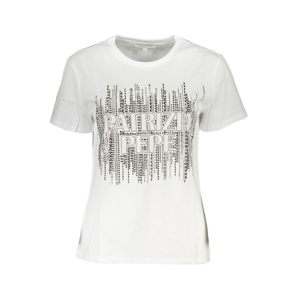 Patrizia Pepe White Cotton Tops & T-Shirt