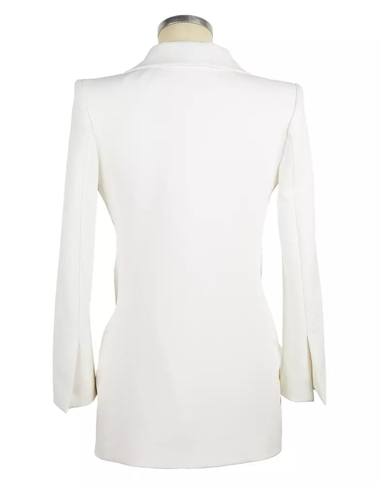 Elisabetta Franchi Chic Star-buttoned Double-Breasted Jacket