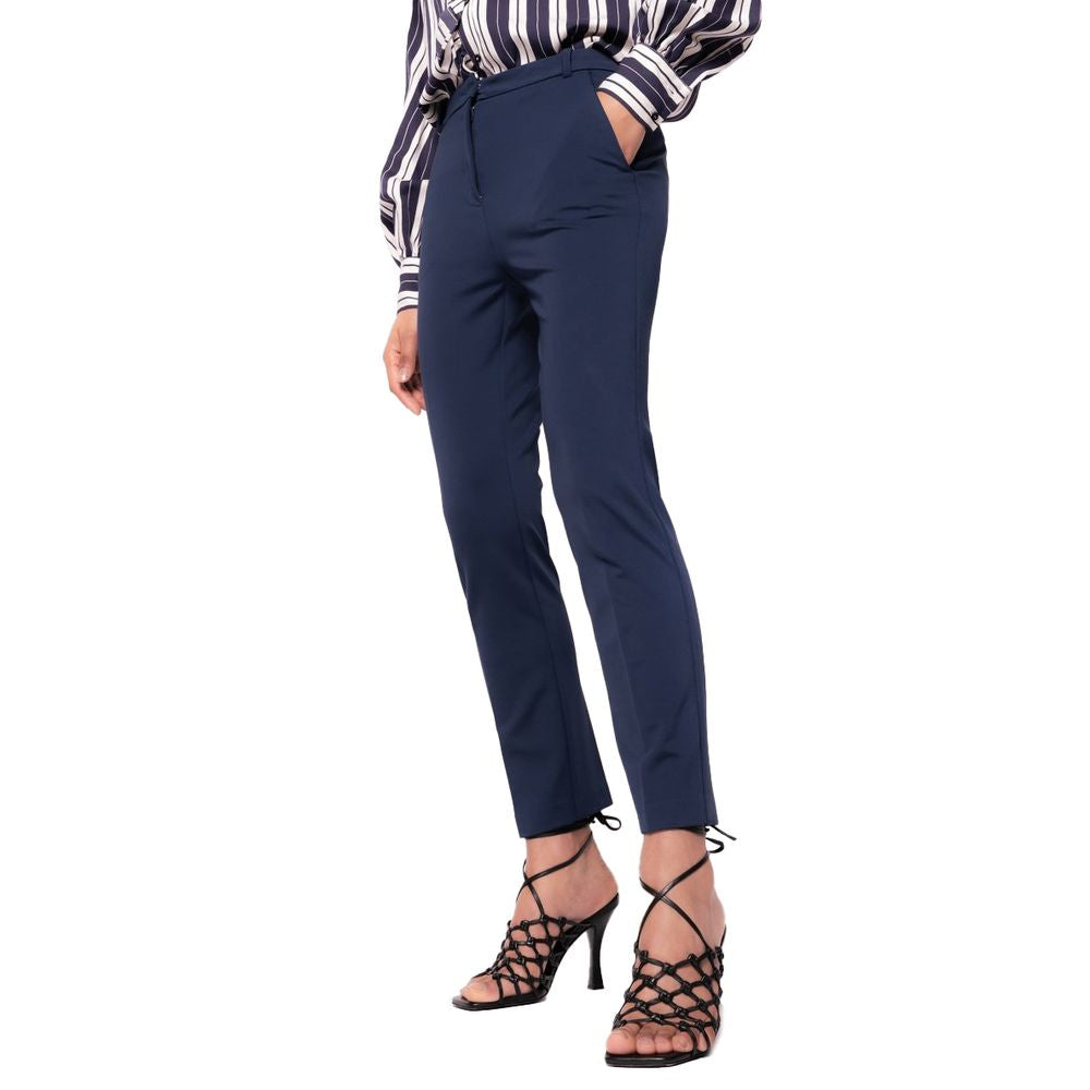 PINKO Blue Viscose Jeans & Pant