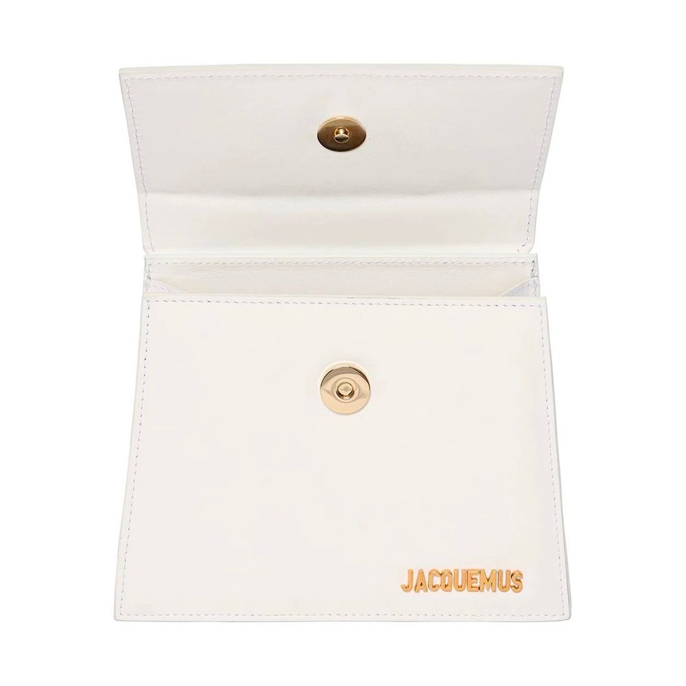 Jacquemus White Leather Crossbody Bag