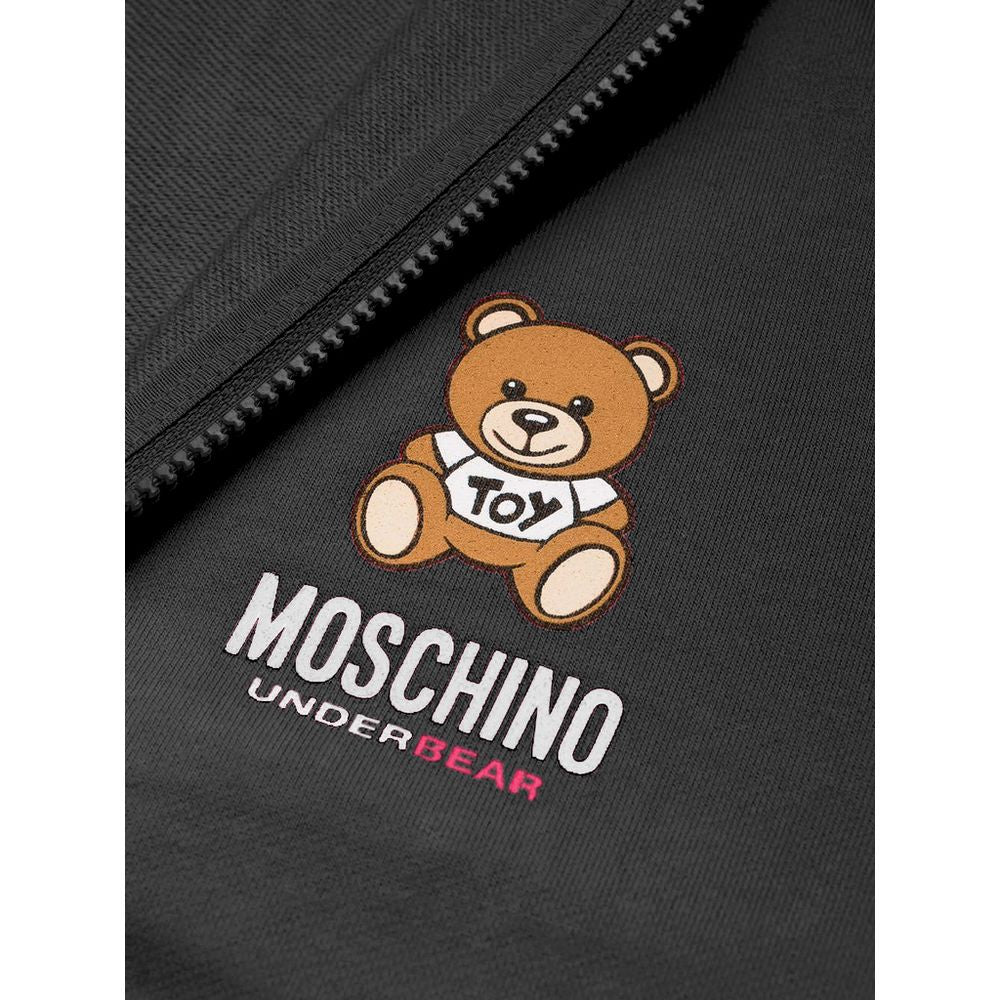 Moschino Black Cotton Sweater