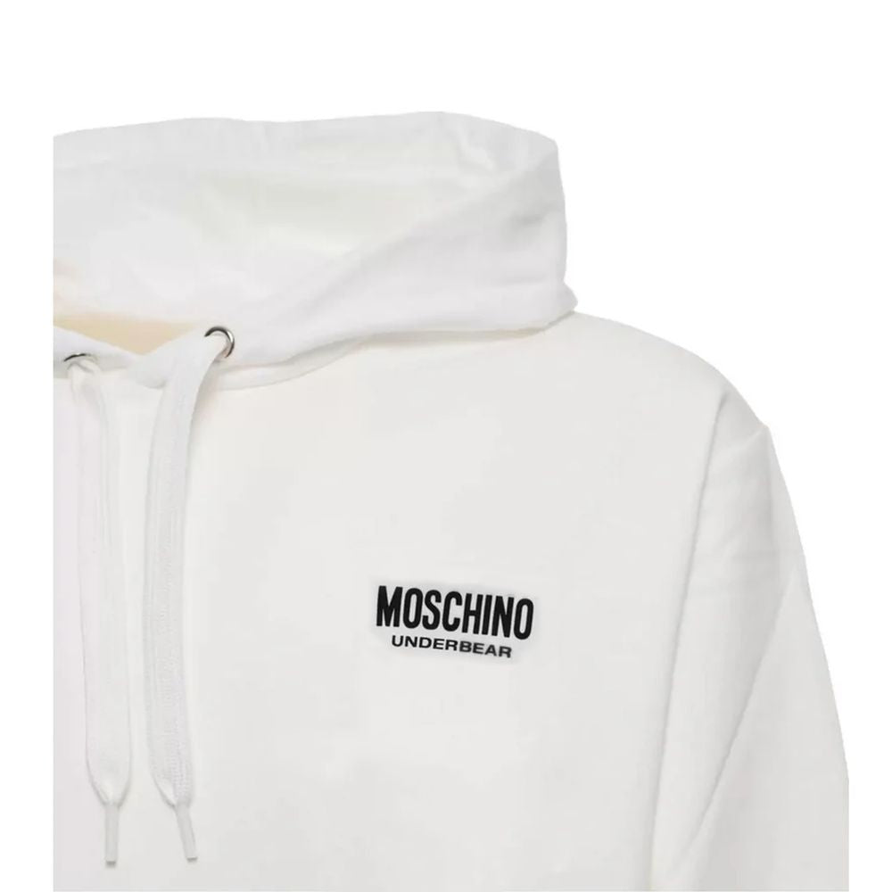 Moschino White Cotton Sweater