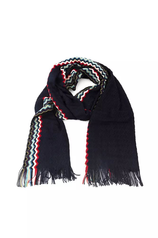 Missoni Geometric Fantasy Fringed Scarf in Multicolor