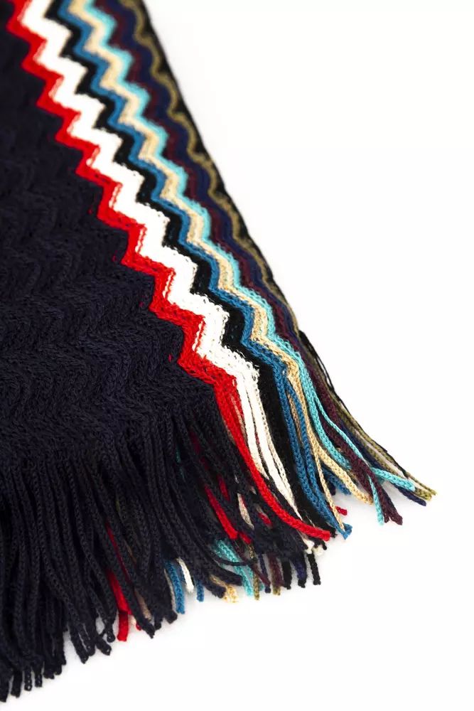 Missoni Geometric Fantasy Fringed Scarf in Multicolor