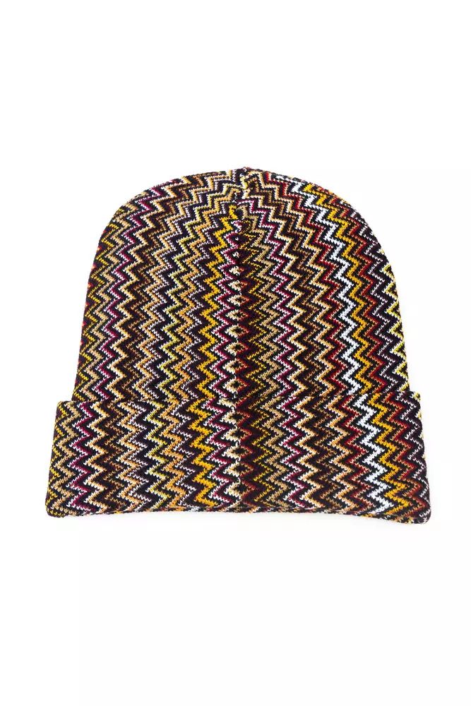 Missoni Geometric Fantasy Wool Blend Hat