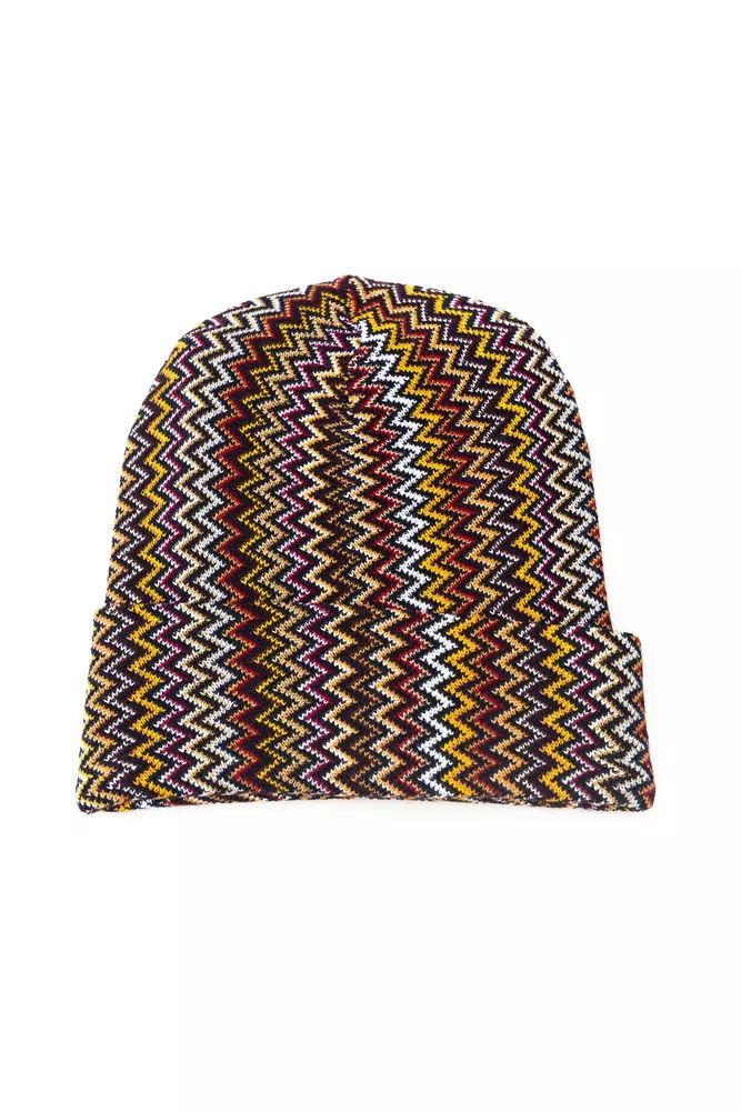 Missoni Geometric Fantasy Wool Blend Hat