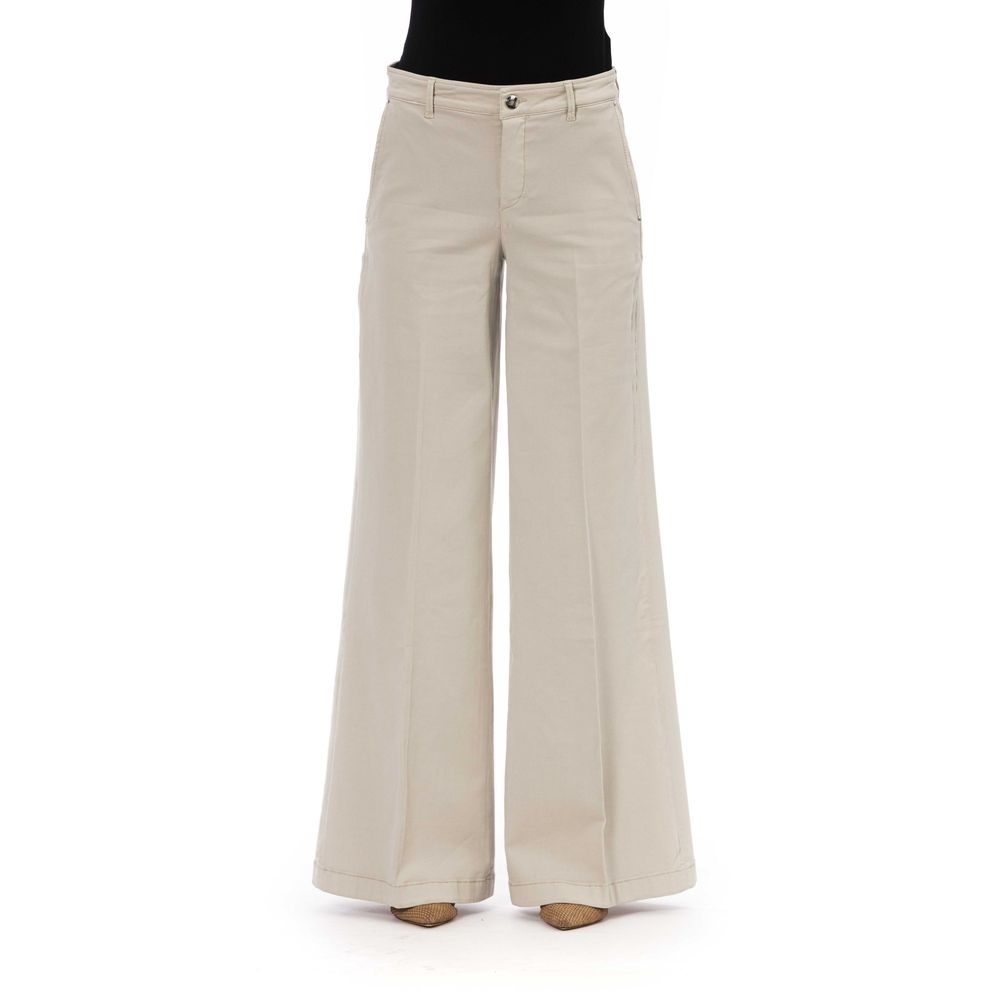 Jacob Cohen Elegant Beige Trousers with Pockets