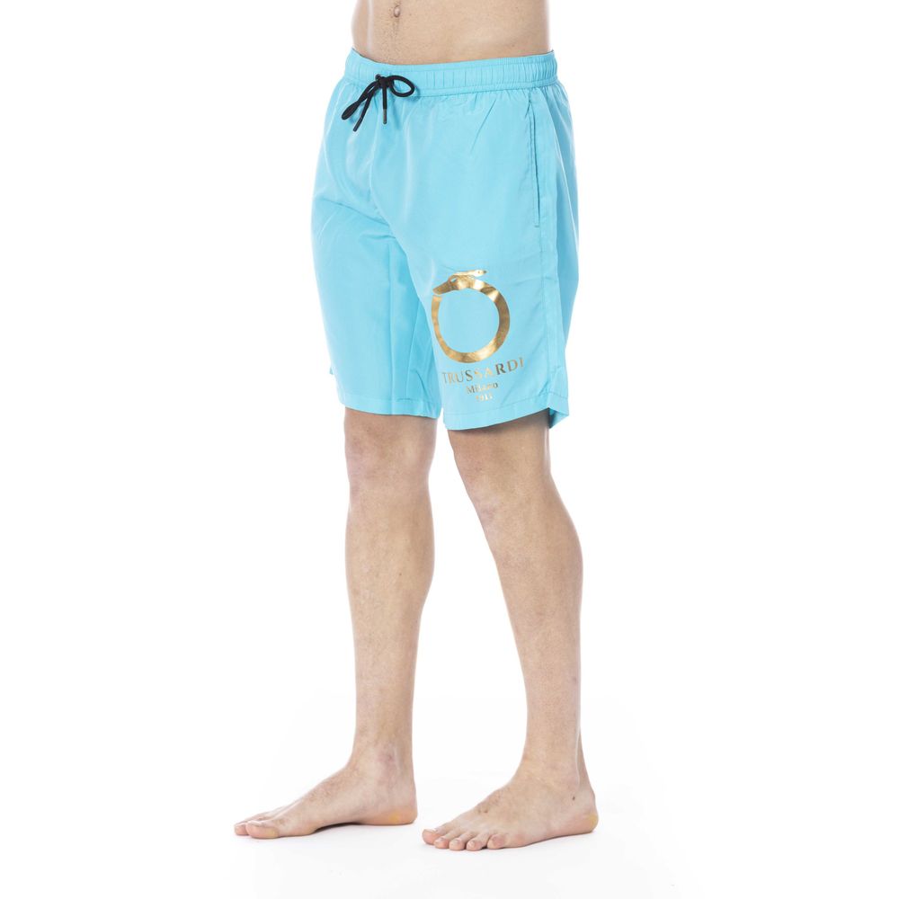 bg-app Light Blue Polyester Swimwear