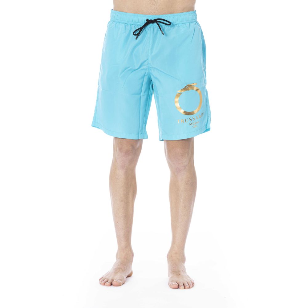 bg-app Light Blue Polyester Swimwear