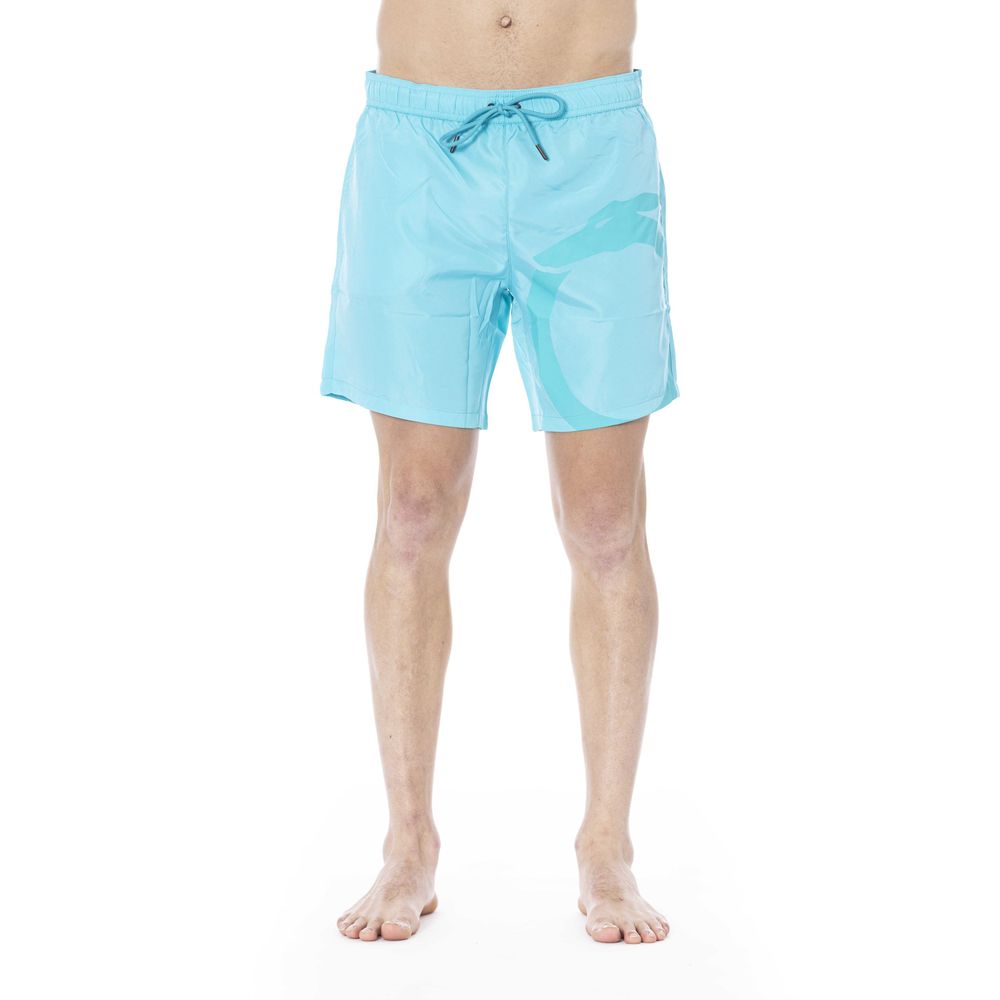 bg-app Light Blue Polyester Swimwear