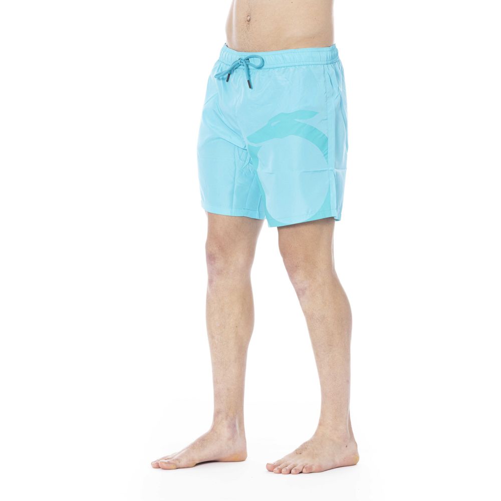 bg-app Light Blue Polyester Swimwear