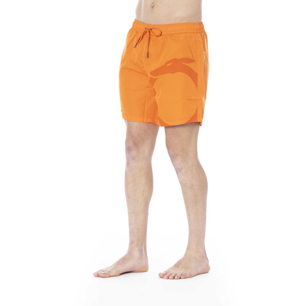 bg-app Orange Polyester Swimwear