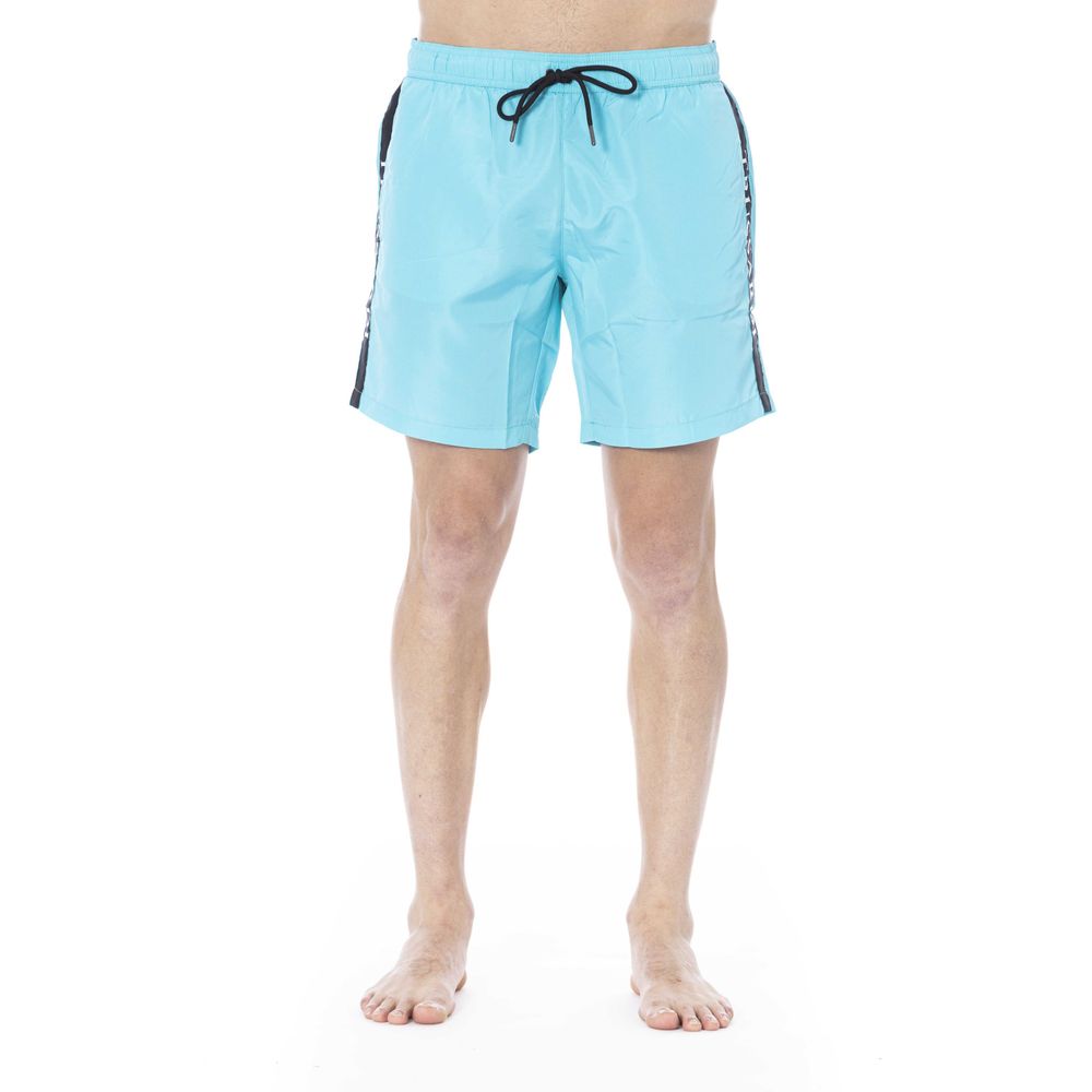 bg-app Light Blue Polyester Swimwear