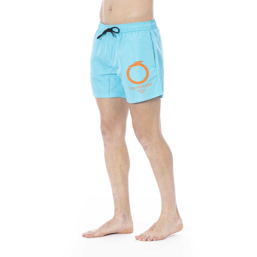 bg-app Light Blue Polyester Swimwear