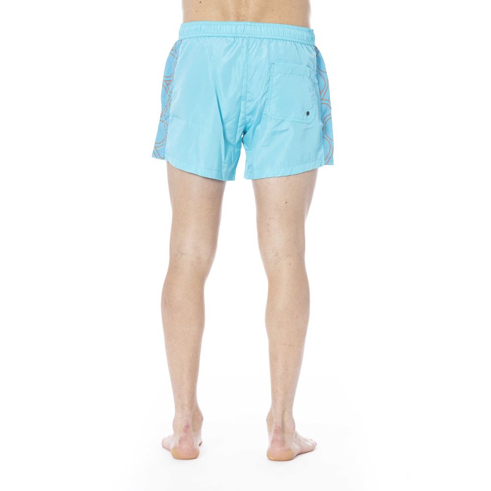 bg-app Light Blue Polyester Swimwear