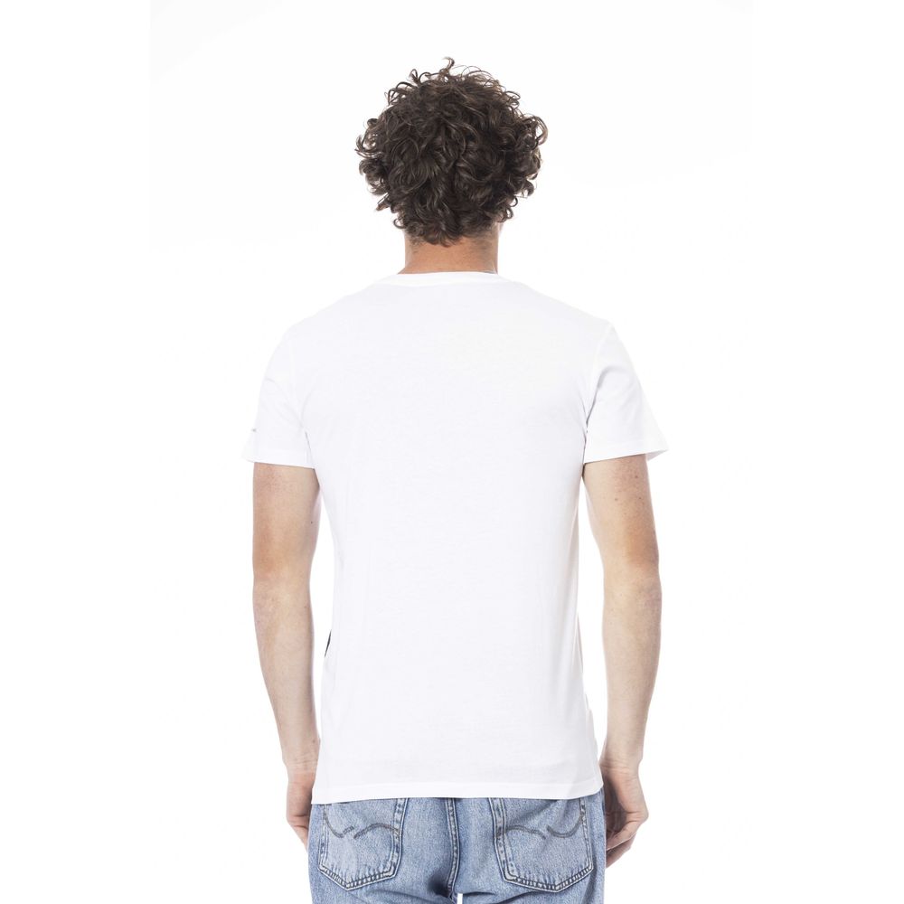 bg-app White Cotton T-Shirt