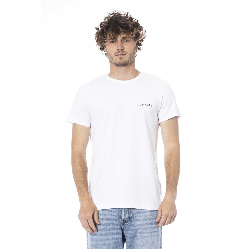 bg-app White Cotton T-Shirt