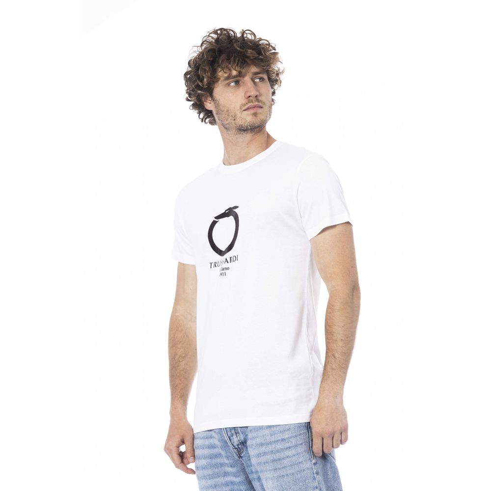 bg-app White Cotton T-Shirt