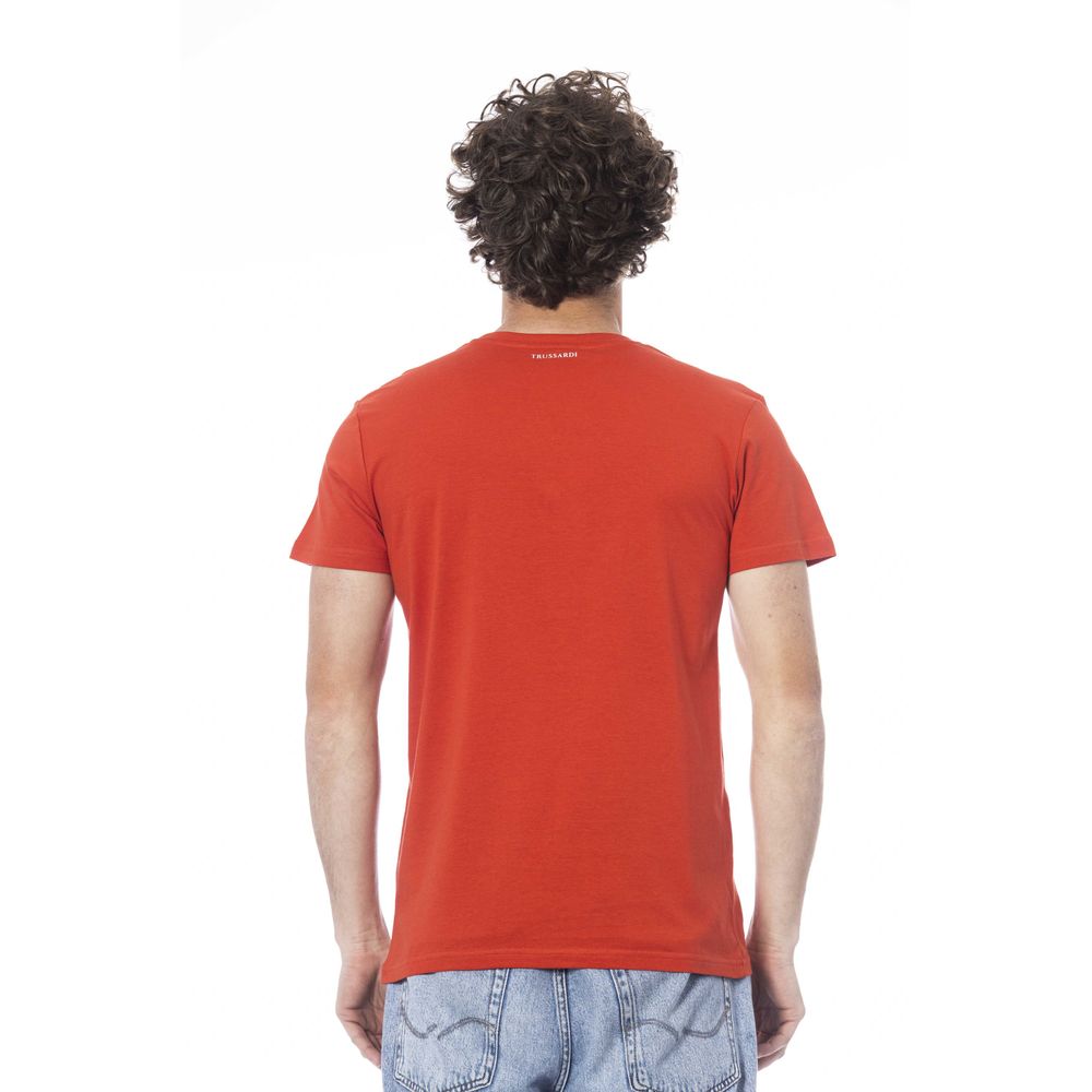 bg-app Red Cotton T-Shirt