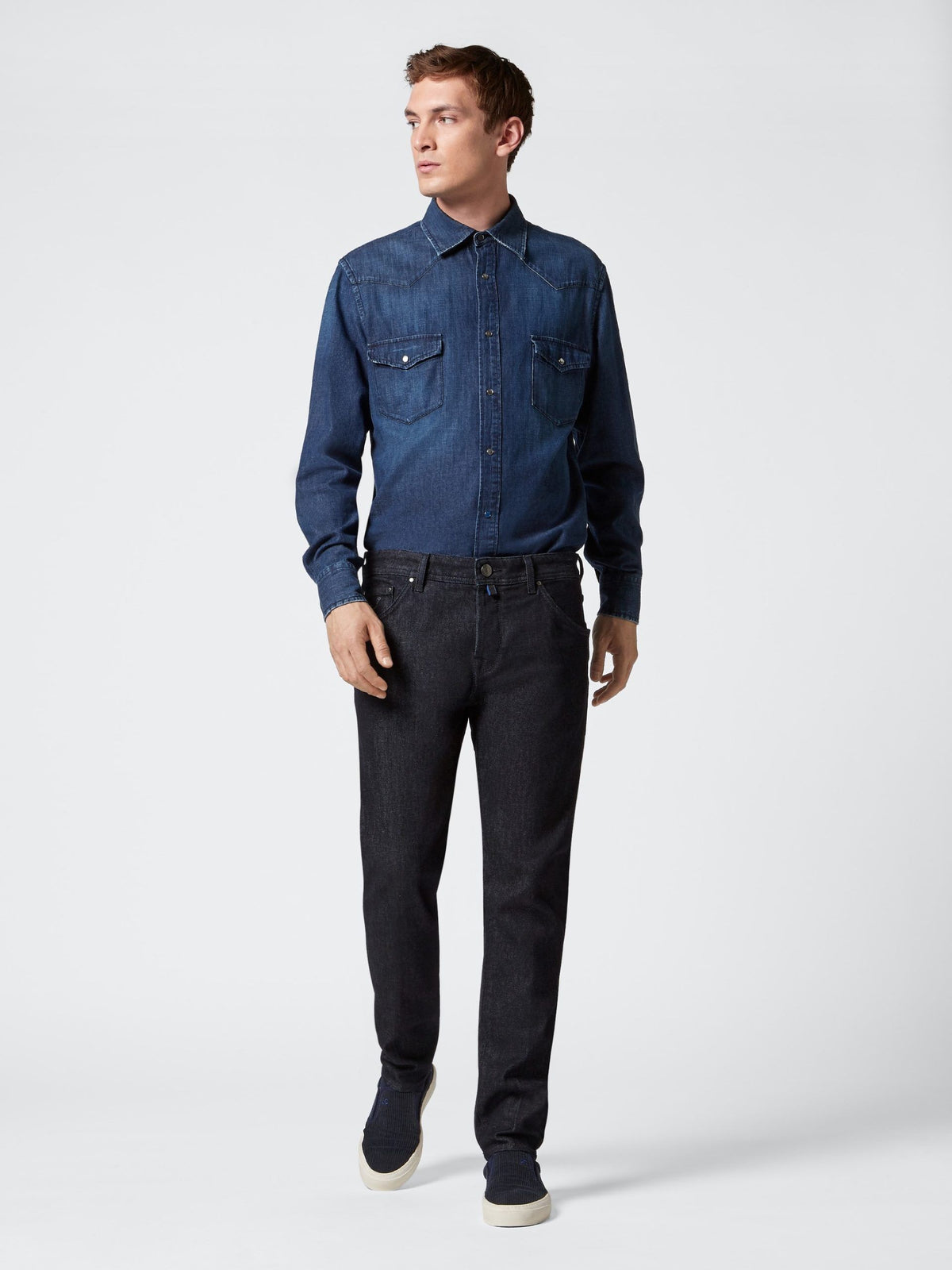 Jacob Cohen Elegant Blue Denim Regular Fit Jeans