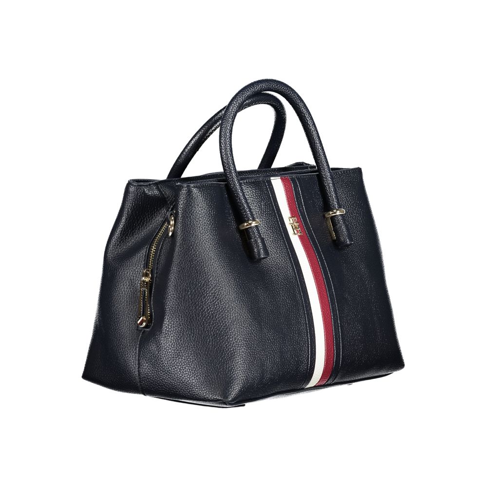 Tommy Hilfiger Blue Polyethylene Handbag