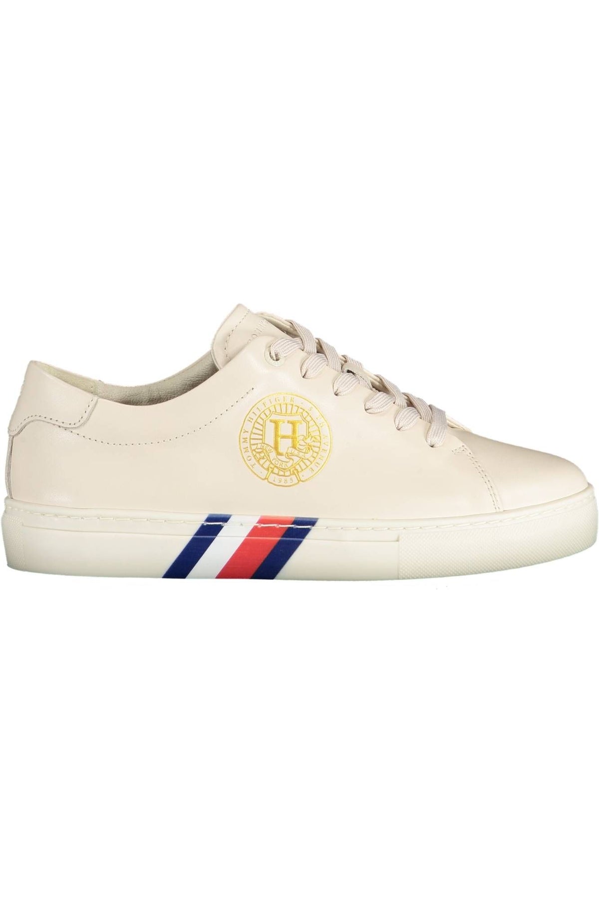 Tommy Hilfiger Beige Polyester Sneaker