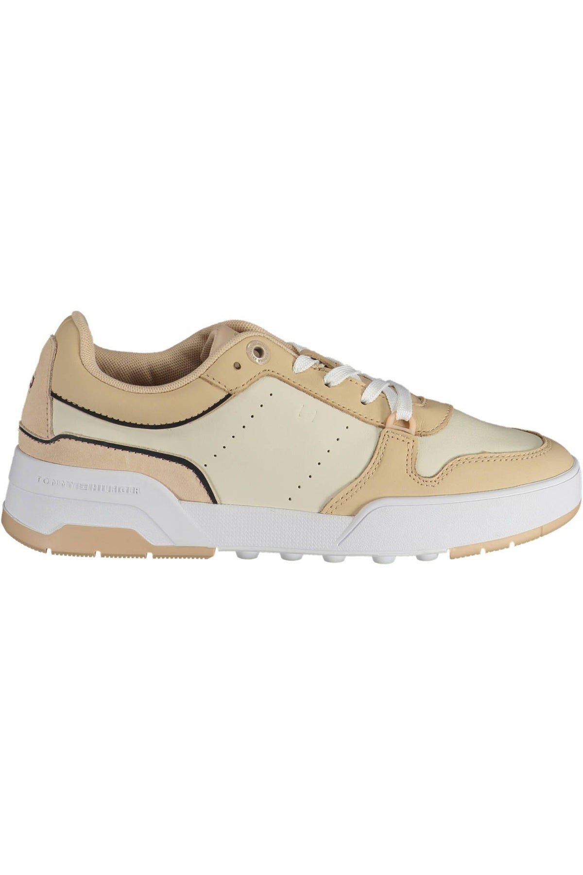 Tommy Hilfiger Beige Polyester Sneaker