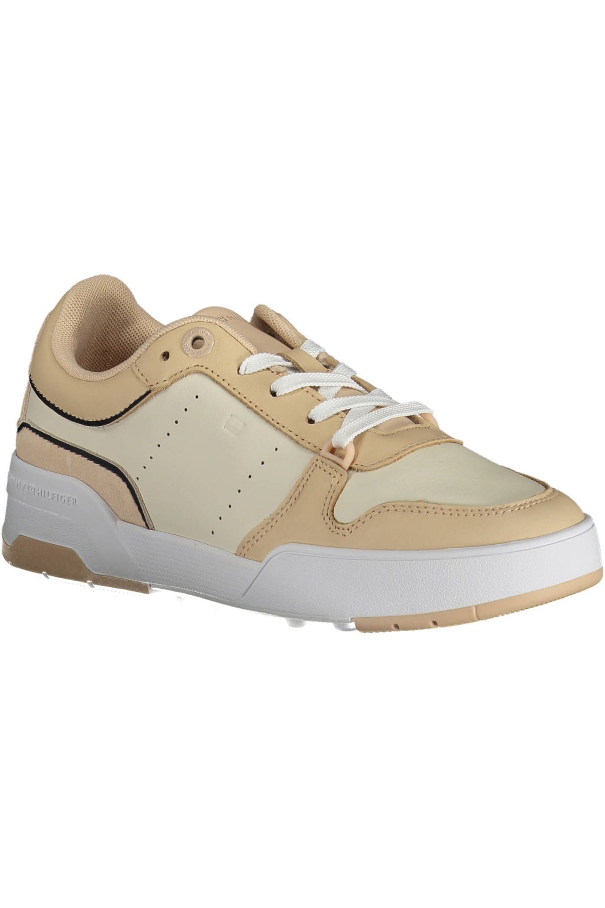 Tommy Hilfiger Beige Polyester Sneaker