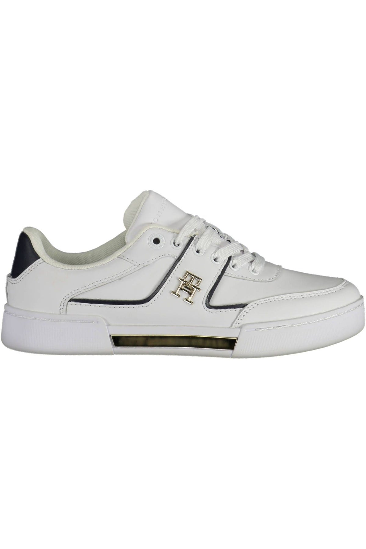 Tommy Hilfiger White Polyester Sneaker