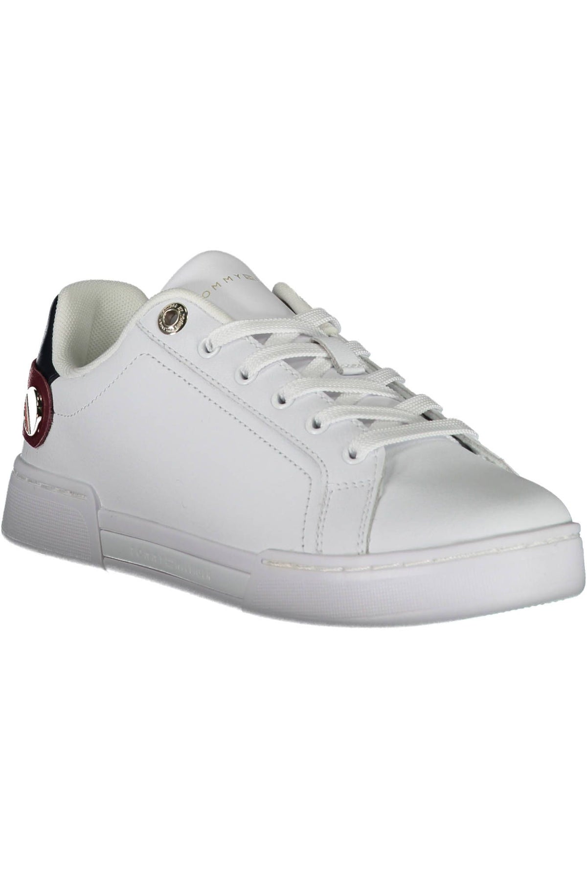 Tommy Hilfiger White Polyester Sneaker